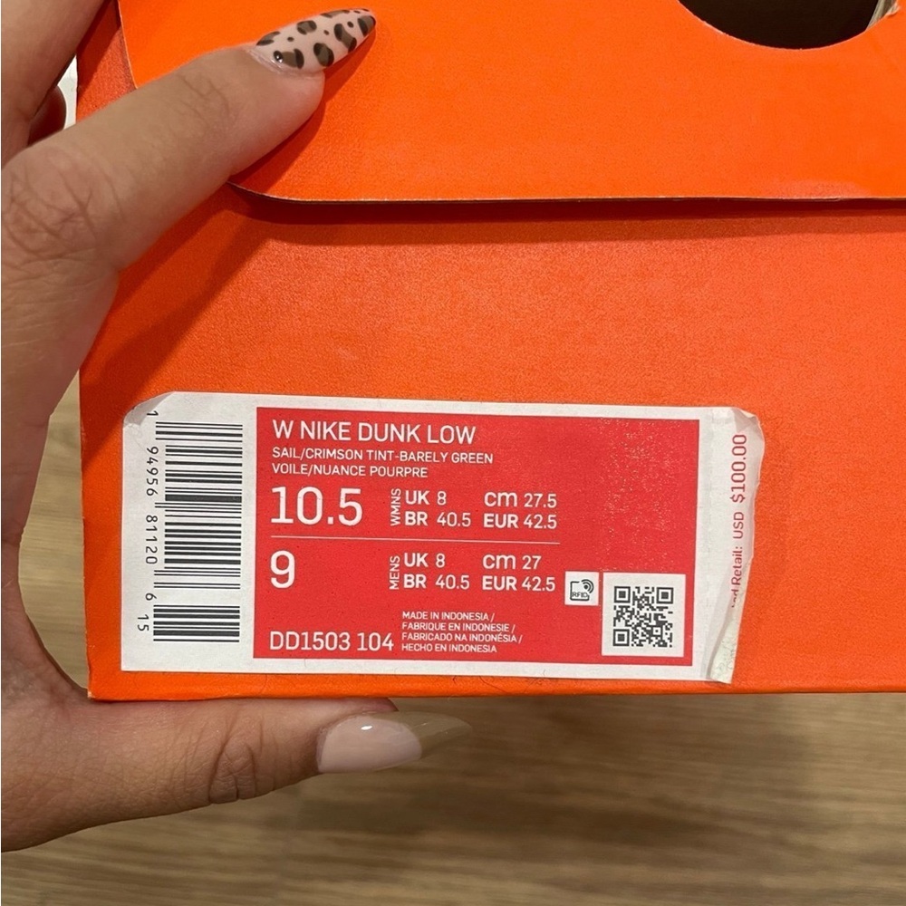 W Nike Dunk Low 'Barely Green' - image 7
